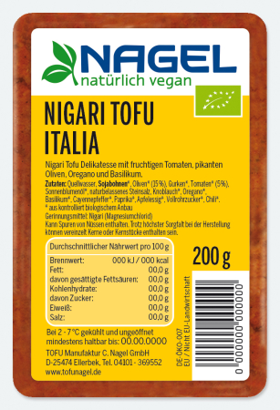 Tofu Italia, BIO, Nagel, 200g