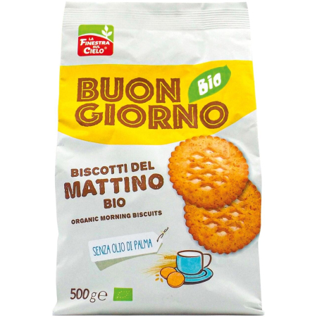 Frühstückskekse, BIO, La Finestra Sul Cielo, 500g