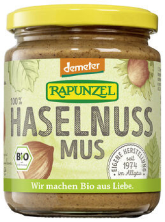 Haselnussmus, BIO, Rapunzel, 250g