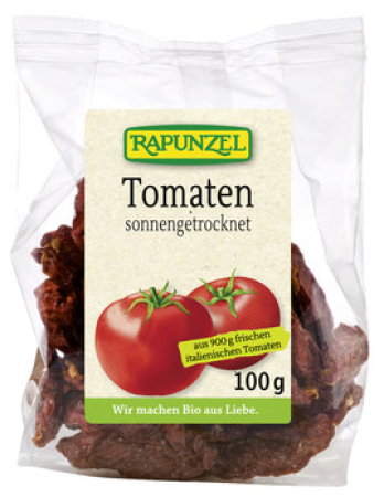 Tomaten, Sonnengtrocknet,  BIO, 100g Rapunzel