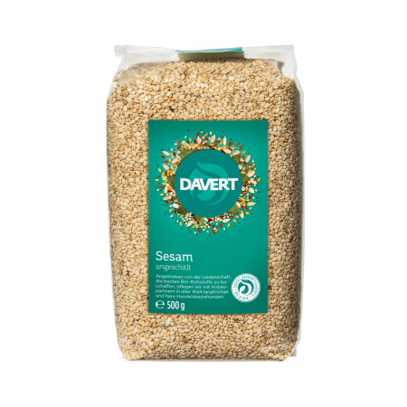 Sesam ungeschält, BIO, Davert, 500g