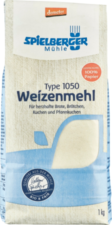 Weizenmehl 1050, BIO, Spielberger Mühle, 1kg