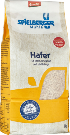 Hafer geschält, BIO, Spielberger Mühle, 1kg