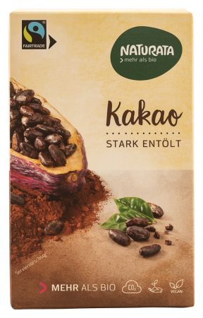 Kakao stark entölt, BIO, Naturata, 125g