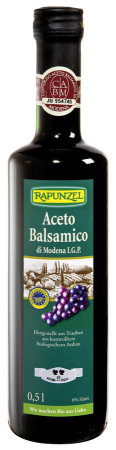 Aceto Balsamico di Modena I.G.P. (Rustico), BIO, 0.5 l, Rapunzel