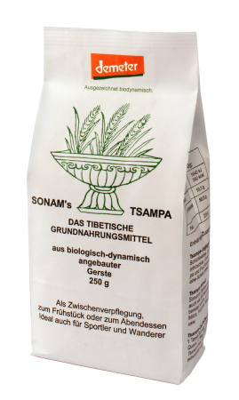 Sonam´s Tsampa aus Gerste, BIO, 250.0 g, Sonam´s Tsampa