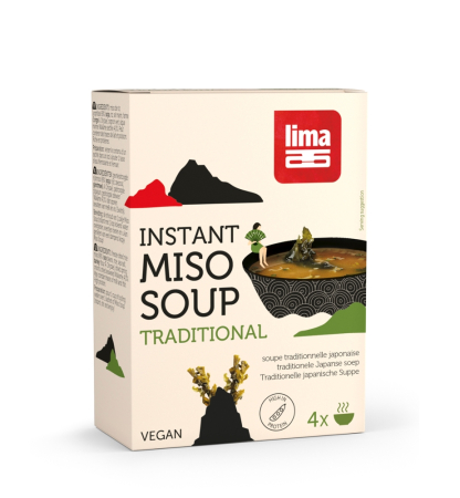 Miso Suppe Instant traditional, Lima, 4x10g