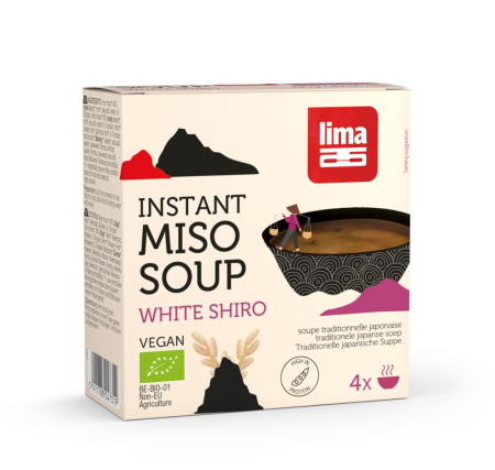 Miso Suppe Instant Shiro, BIO, Lima, 4x 16,5 g
