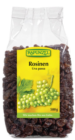 Rosinen, BIO, Rapunzel, 500g