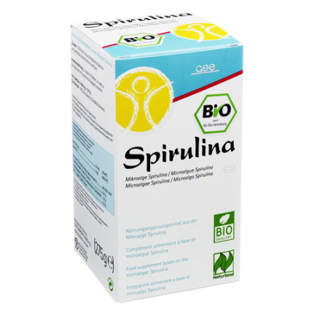 Spirulina Tabletten, BIO, GSE, 550 Stück