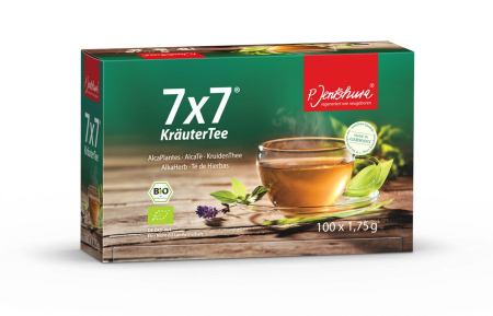 7x7 KräuterTee BIO 100er Filterbeutel, BIO, 175.0 g, 100 St., P. Jentschura