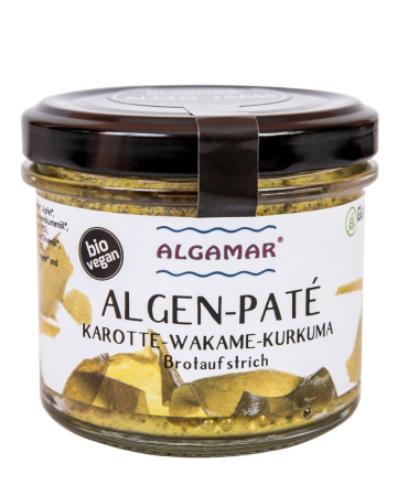 Algen-Paté (Karotte-Wakame-Kurkuma), BIO, Algamar, 100g