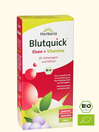 Blutquick Kräuterauszug, BIO, Herbaria, 500 ml