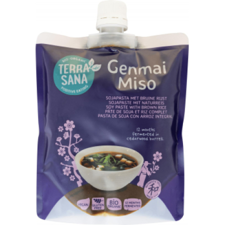 Genmai Miso mild, BIO, TerraSana, 345g