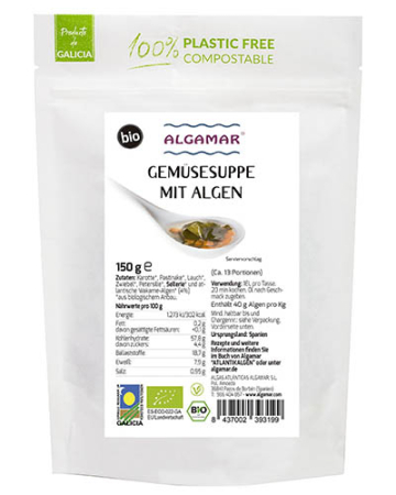 Gemüsesuppe, Algamar, BIO, 150g