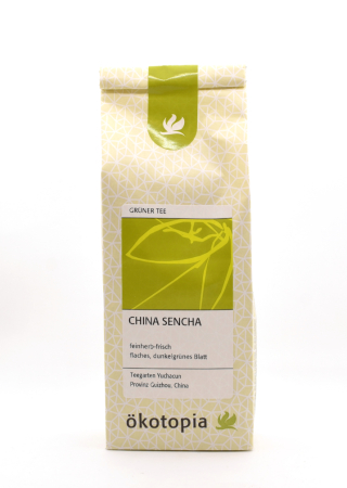 Sencha Grüntee aus China, BIO, Ökotopia, 100g