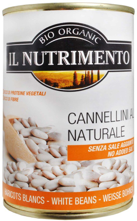 Weiße Bohnen Cannellini, BIO, Il Nutrimento, 400 g
