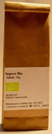 Ingwer gemahlen, BIO, 50 g