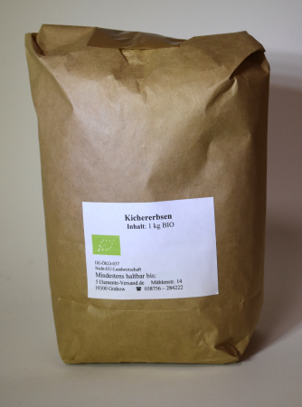 Kichererbsen, BIO, Selbstabfüllung, 1kg