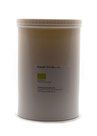 Kokosöl VCO, BIO, Selbstabfüllung, 1,5kg