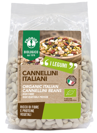 Weiße Cannellini Bohnen aus Italien, BIO, Probios, 400g