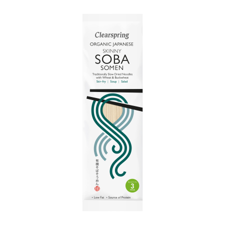 Soba Somen, BIO, Clearspring, 200g