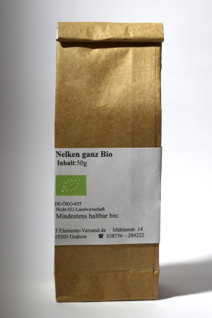 Nelken ganz, BIO, Selbstabfüllung, 50 g