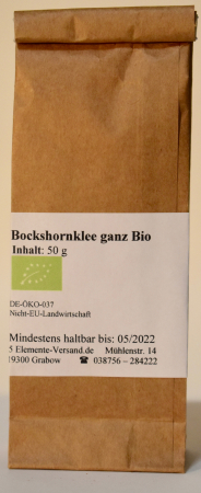 Bockshornklee ganz, BIO, Selbstabfüllung, 50 g