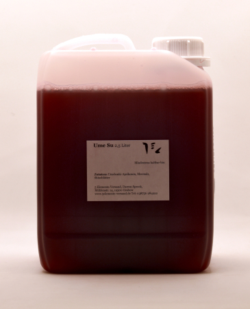 Ume Su, Selbstabfüllung, 2,5l