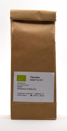 Thymian gerebelt, BIO, Selbstabfüllung, 50 g