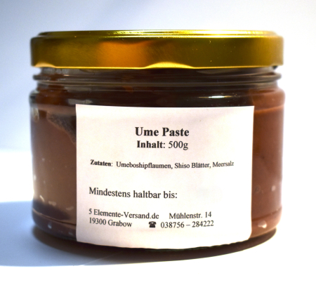 Ume Paste, 500 g, Selbstabfüllung