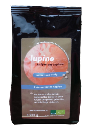 Lupino Kaffee aus Lupinen, BIO, BIOland Hof Klein, 500 g