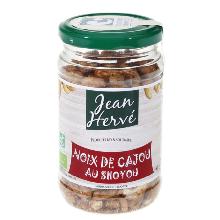 Cashewnüsse mit Shoyu, BIO, Jean Hervé, 180g