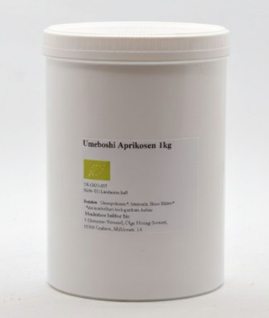 Umeboshi, Selbstabfüllung, 1kg