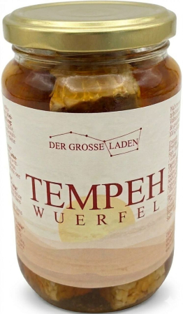 Tempeh würfel, BIO, Der Grosse Laden, 320g