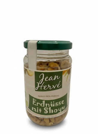 (MHD:04.03.2026) Erdnüsse mit Shoyu, BIO, Jean Hervé, 180g