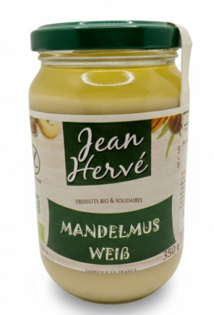 Mandelmus weiß, BIO, Jean Hervé, 350g