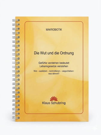 Die Wut und die Ordnung, Klaus Schubring, 164 Seiten