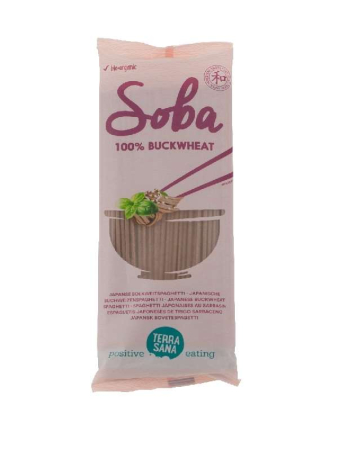 Soba 100 % Buchweizen, BIO, TerraSana, 250g