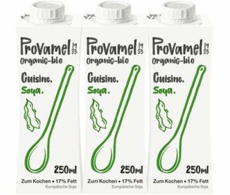 Soja Cuisine, BIO, Provamel, 3x 250ml