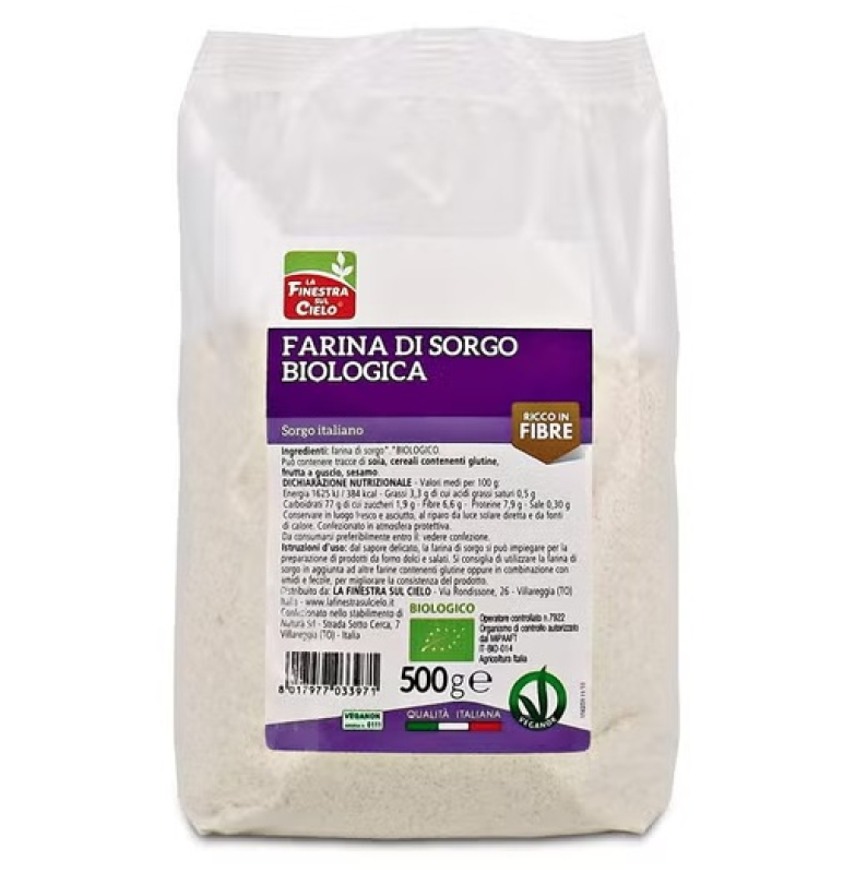 Sorghummehl, BIO, La finestra sul Cielo, 500g