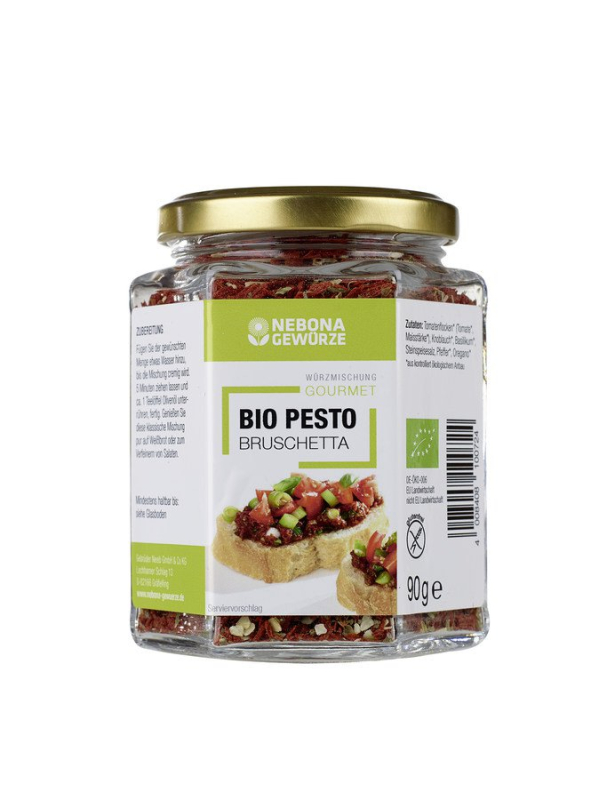 Pesto Bruschetta, BIO, Nebona, 90 g