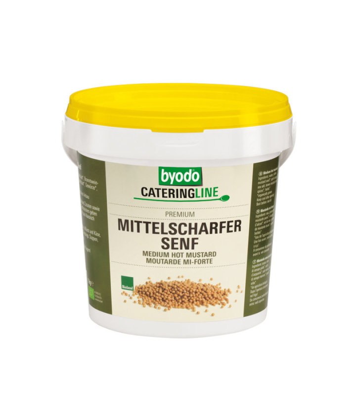 Mittelscharfer Senf, BIO, Byodo, 1kg