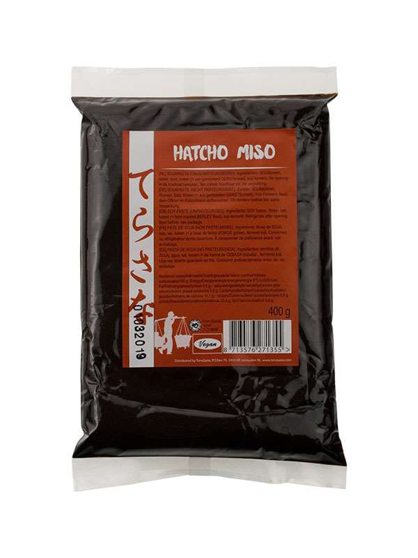 Hatcho Miso unpasteurisiert, Terrasana, 400g