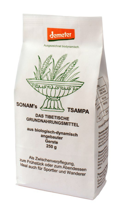 (MHD: 18.05.2026) Sonam´s Tsampa aus Gerste, BIO, 250.0 g, Sonam´s Tsampa