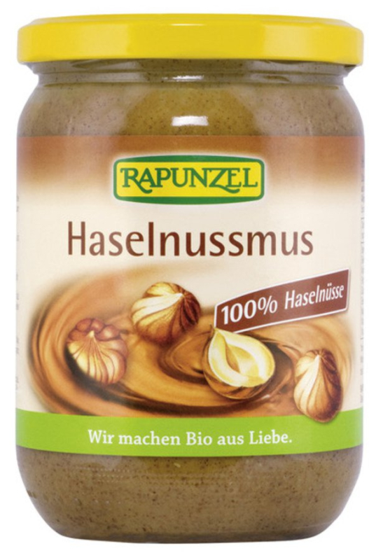 Haselnussmus, BIO, Rapunzel, 500g