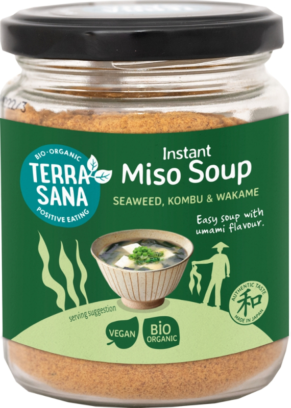 (MHD: 07.12.25) Instant Misosuppe, BIO, TerraSana, 130g
