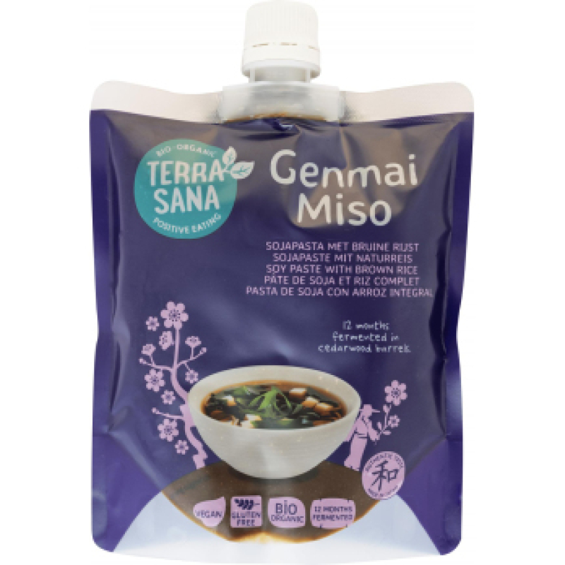 Genmai Miso mild, BIO, TerraSana, 345g