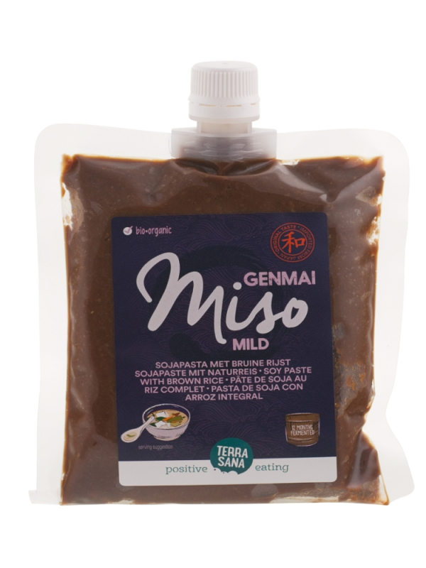 (MHD: 12.12.25) Genmai Miso mild, BIO, TerraSana, 345g