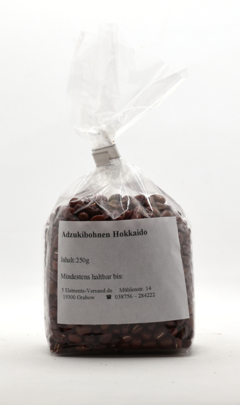 Adzukibohnen Hokkaido, Selbstabfüllung, 250g